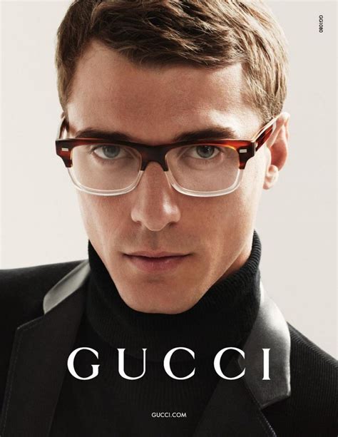 male gucci glasses model